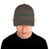 CRYPTO KING Structured Twill Cap