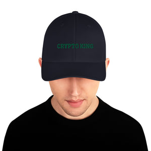 CRYPTO KING Structured Twill Cap