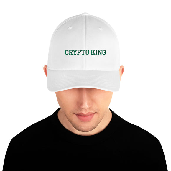 CRYPTO KING Structured Twill Cap