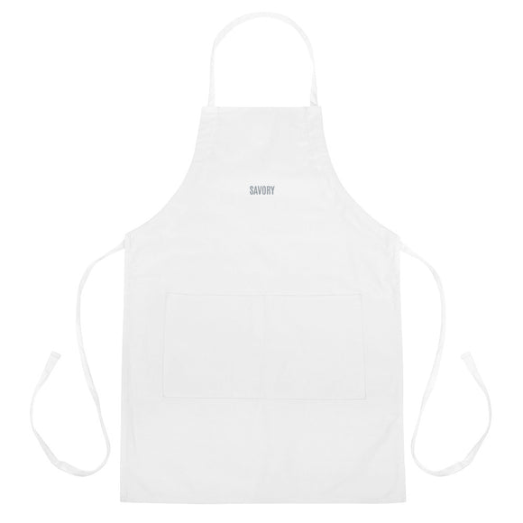 SAVORY Embroidered Apron