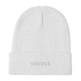 SAVAGE Embroidered Beanie