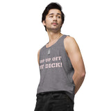 "HOP UP OFF MY DICK" Men’s premium tank top