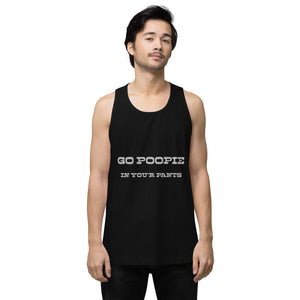 POOPIE PANTS Men’s premium tank top