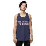 "HOP UP OFF MY DICK" Men’s premium tank top