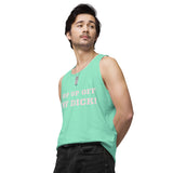 "HOP UP OFF MY DICK" Men’s premium tank top