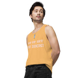 "HOP UP OFF MY DICK" Men’s premium tank top