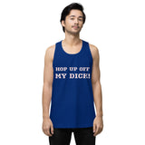 "HOP UP OFF MY DICK" Men’s premium tank top