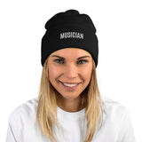 Pom-Pom "MISICIAN" Beanie