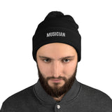 Pom-Pom "MISICIAN" Beanie