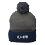 Pom-Pom "MISICIAN" Beanie