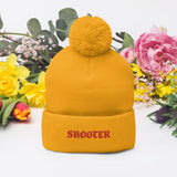 Pom-Pom 'SHOOTER" Beanie