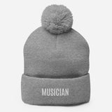 Pom-Pom "MISICIAN" Beanie