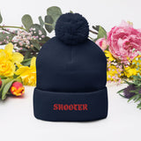 Pom-Pom 'SHOOTER" Beanie