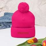 Pom-Pom 'SHOOTER" Beanie