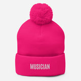 Pom-Pom "MISICIAN" Beanie