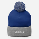 Pom-Pom "MISICIAN" Beanie