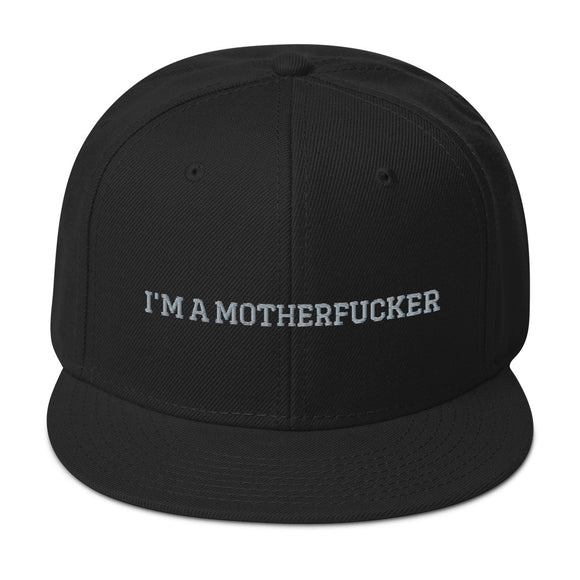 MOTHERFUCKER Snapback Hat