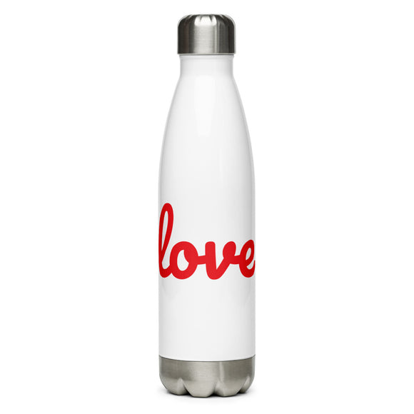 Love Stainless Steel  Water Bottle