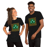 Lucky Shamrock Short-Sleeve Unisex T-Shirt