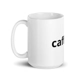 White glossy mug